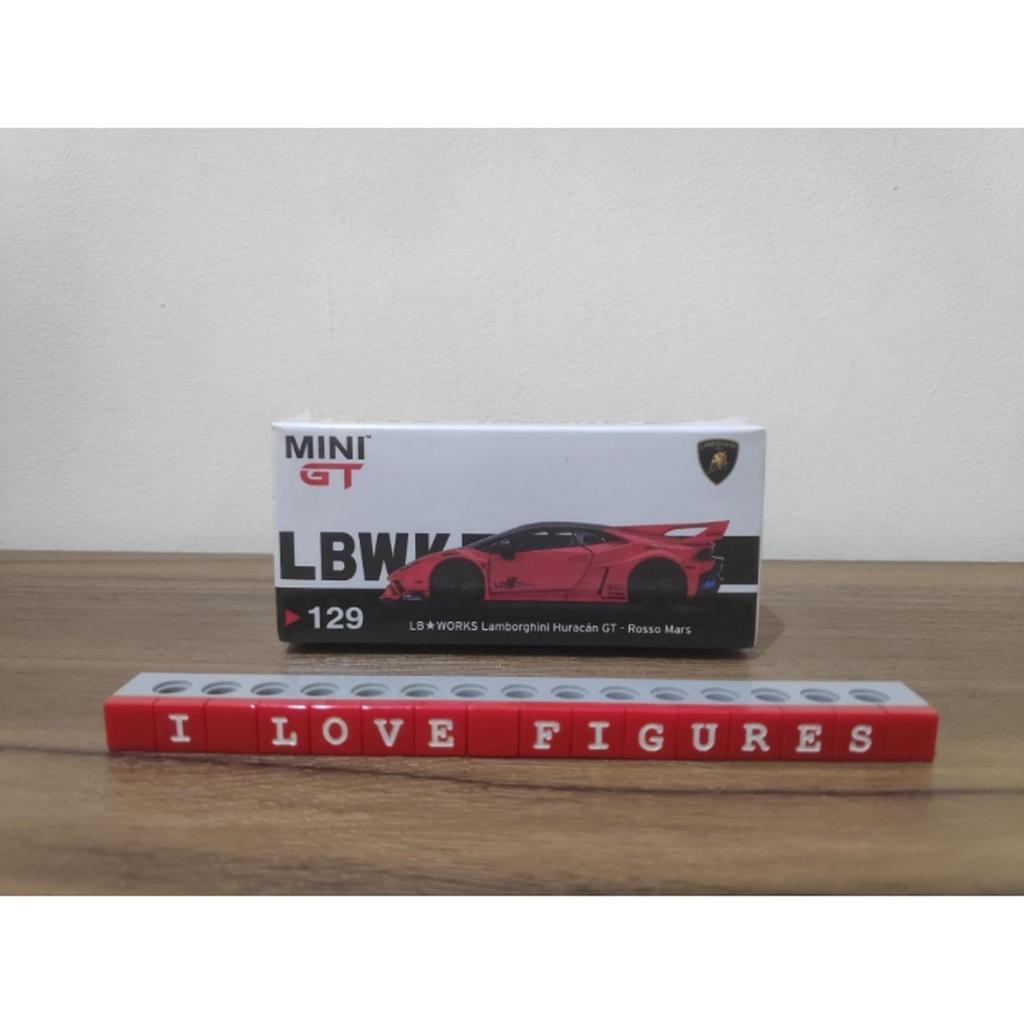Jual Mini GT 129 Lamborghini Huracan GT Rosso Mars Red LB Works