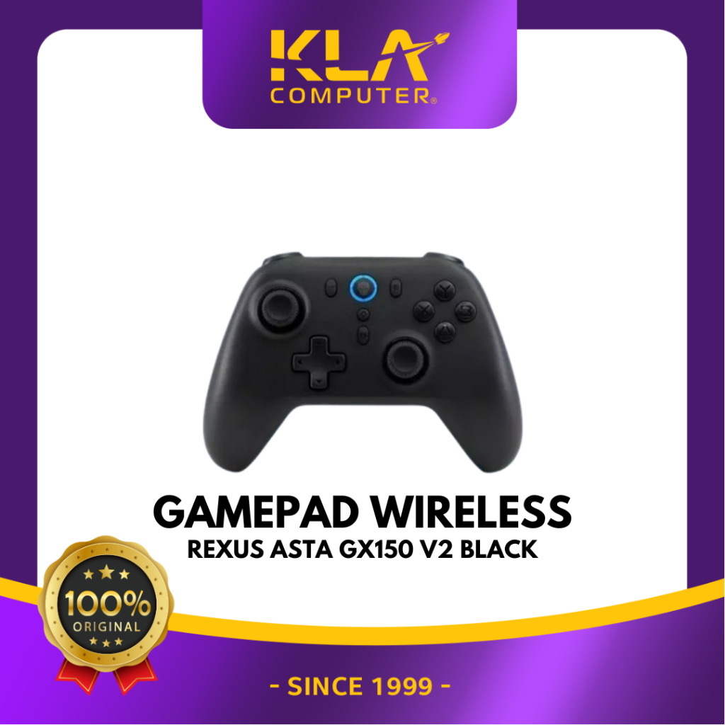 Jual Gamepad Wireless Rexus Asta GX150 V2 Gaming Joystick Controller ...