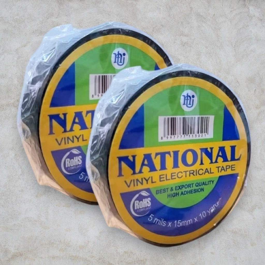 Jual Isolasi listrik national PVC 10yard hrga 1pc/1biji | Shopee Indonesia