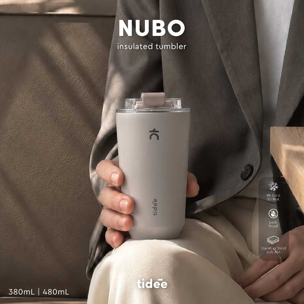 Jual Tidee - NUBO Tumbler Stainless 380mL Tahan Panas Dingin Double ...