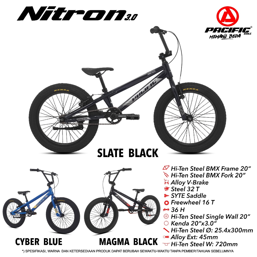Jual (TERMURAH) Bmx 12 16 18 20 pacific ventura transformers ripper ...
