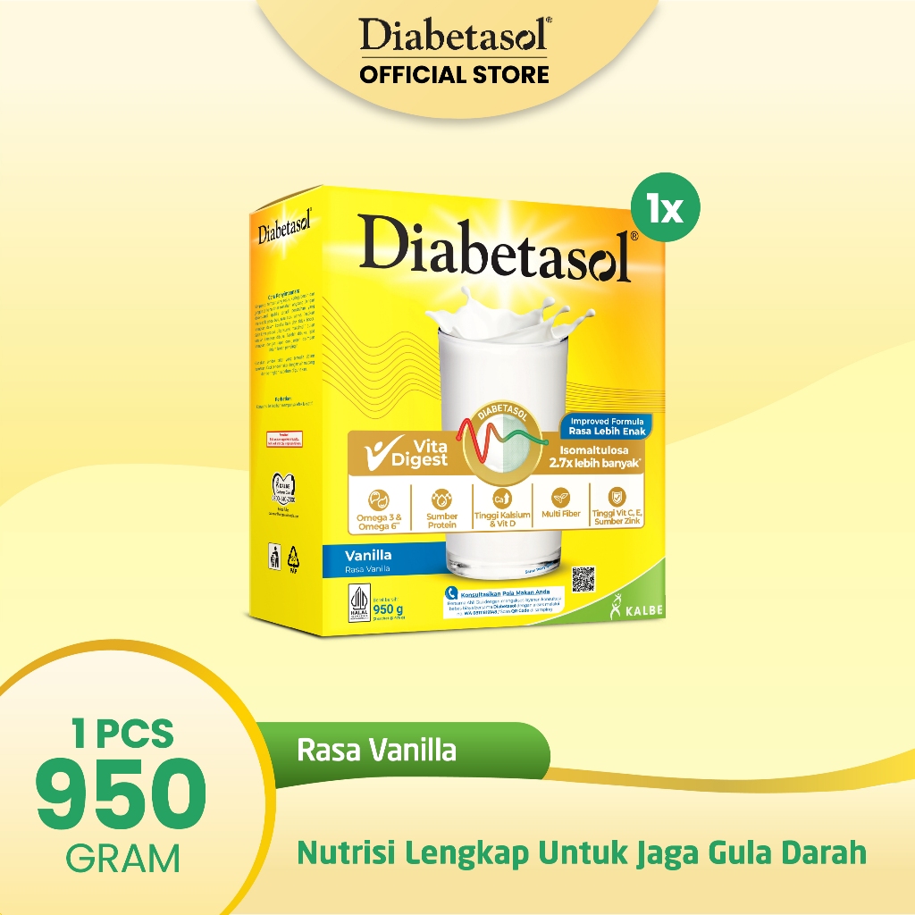 Diabetasol Jumbo Vanilla 950g
