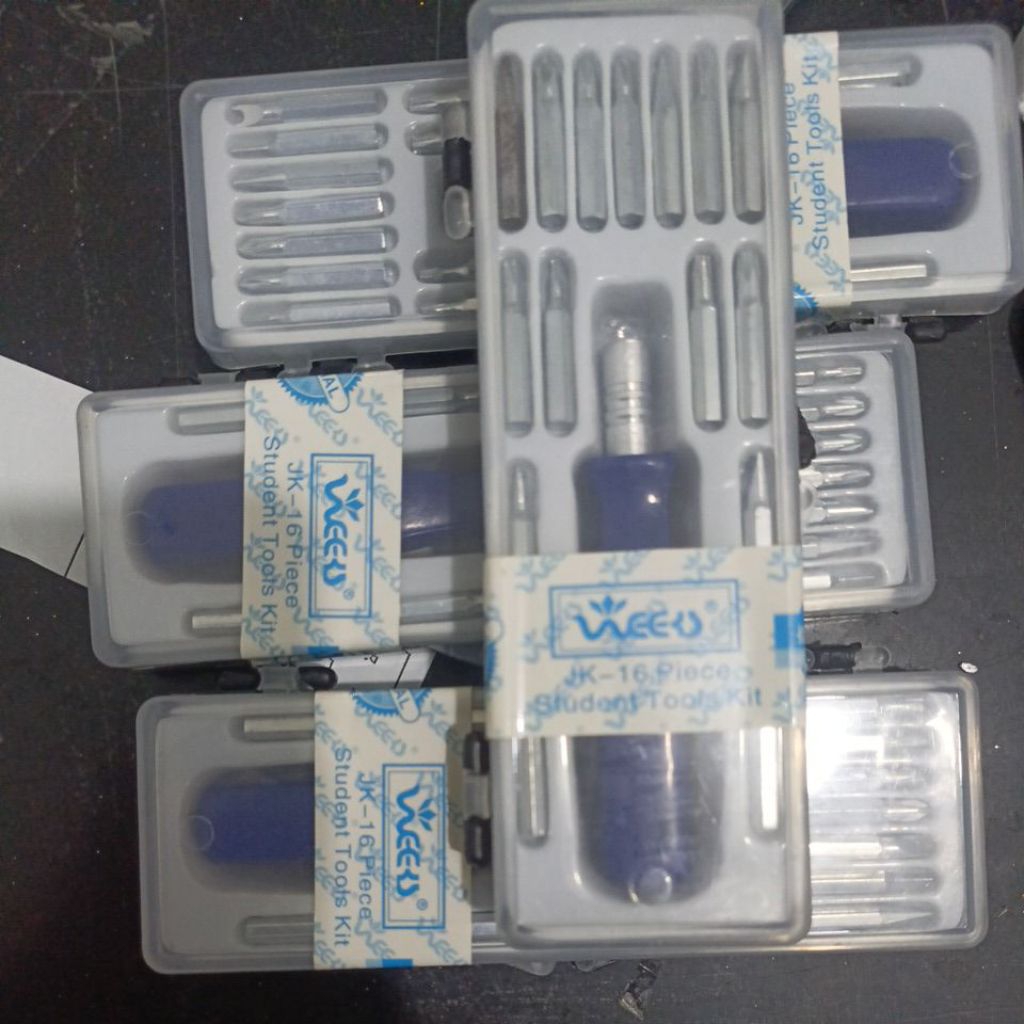 Jual obeng set multifungsi mini tabung /obeng 3 in 1 serbaguna untuk ...