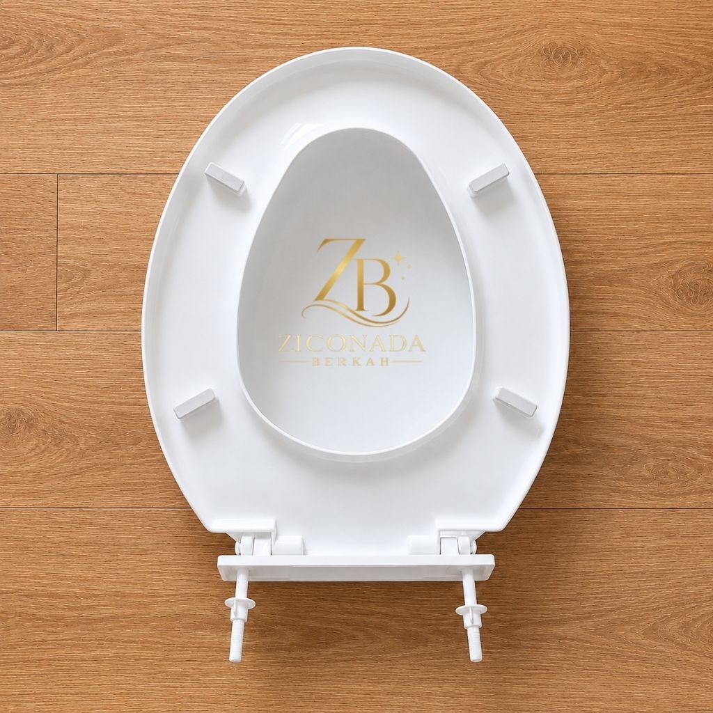 Tutup kloset duduk universal TOTO,AMERICAN STANDARD,ICEPOL WHITE