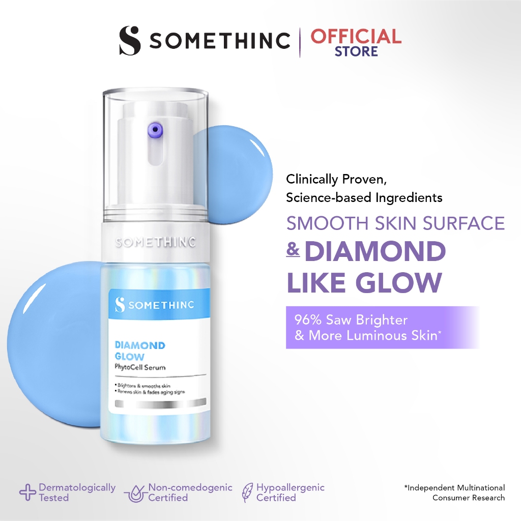 SOMETHINC Diamond Glow PyhtoCell Serum - Serum Diamond untuk Kulit Berkilau dan Cerah, Serum Brightening, Anti Aging, Serum untuk Mencegah Penuaan Dini