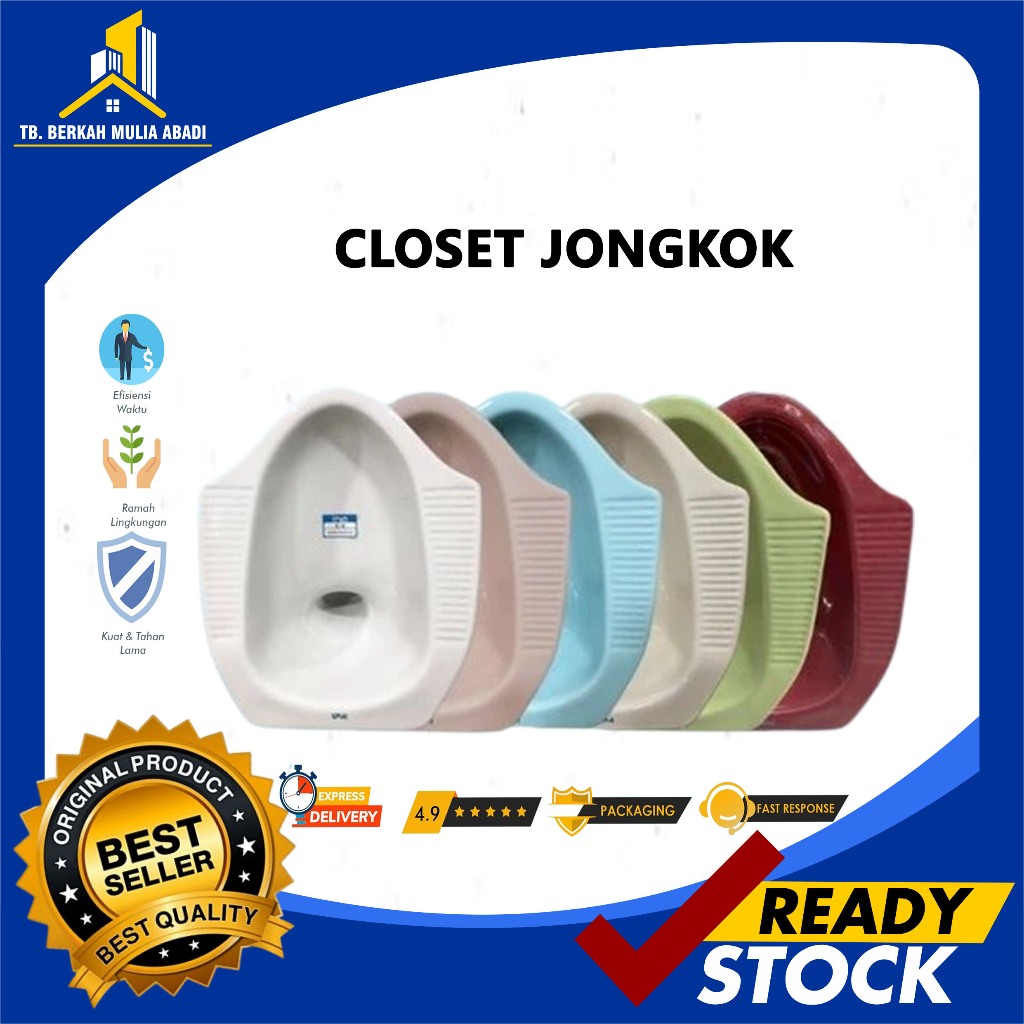 KLOSET / CLOSET  / TOILET JONGKOK SNI ORTA INA
