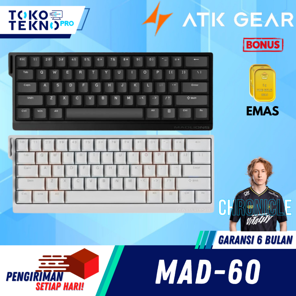 Jual VXE ATK Madlions MAD60 / MAD-60 / MAD68 / MAD-68 HE Rapid Trigger ...