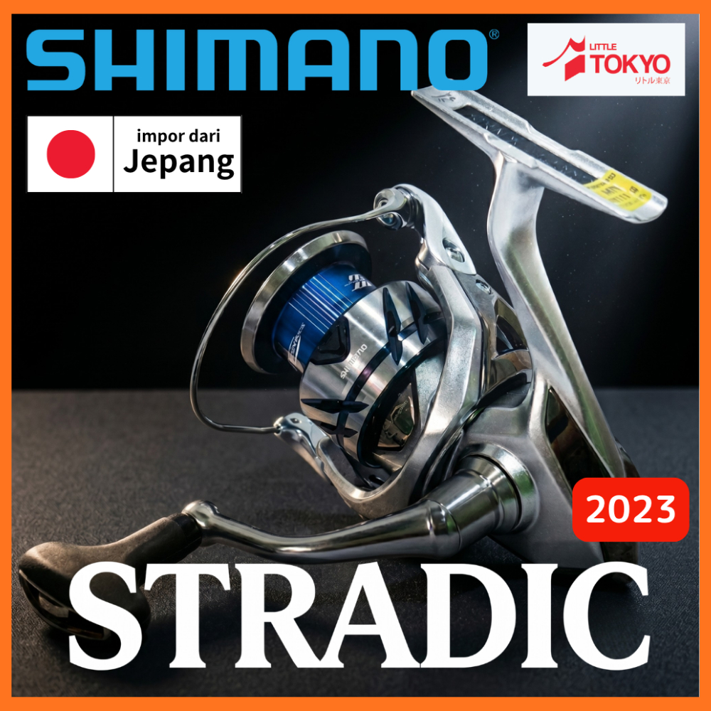 Spinning Reel Shimano STRADIC FM 2023 2000 2500 C3000HG C3000XG 4000 4000XG 5000XG 3000MHG 4000MHG