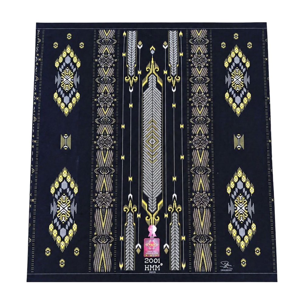 SARUNG HMM SAMARINDA POLOS TUMPAL MOTIF ORIGINAL