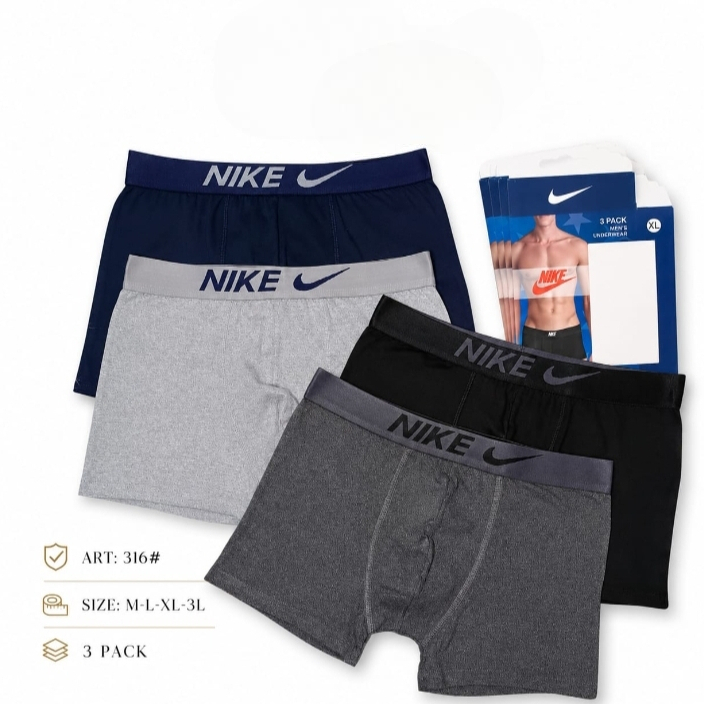 Cd Pria Dewasa (1box isi 3pcs) Celana Dalam Pria Dewasa / Celana Dalam Pria Boxer / CD Boxer Pria / Celana Dalam Laki Laki