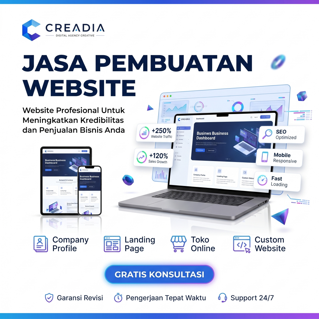 Website Usaha Profesional
