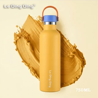 LeDingDing-Tumbler Thermos SUS316 Stainless Bottle Botol Air Minum Tahan Panas Dingin Vacuum Flask Termos Tumblr Sport 750ml Tumbler tahan panas dingin  24 jam Free sikat