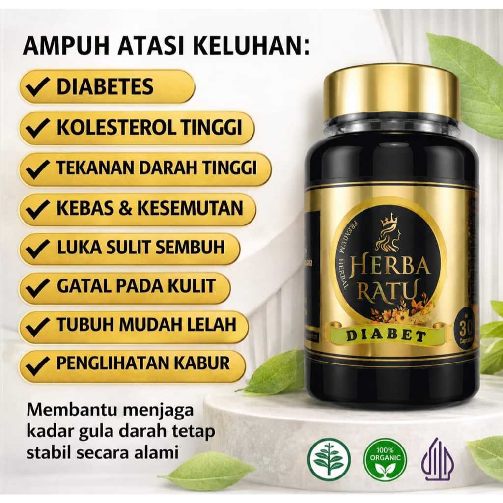 OBAT HERBAL DIABETES BASAH & KERING AMPUH