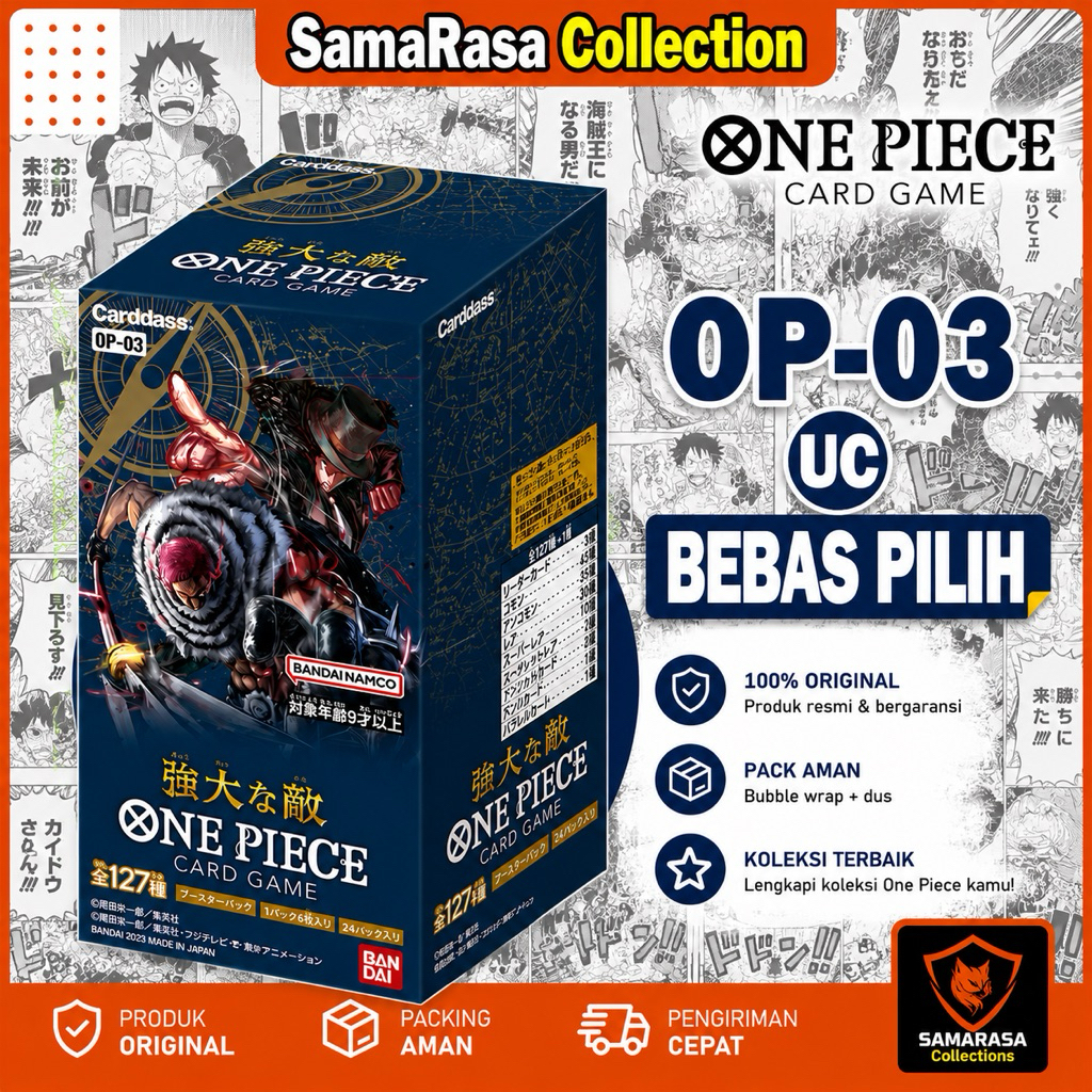 Jual One Piece TCG OP03 Character UC Original Jepang – Pilih Kartu ...