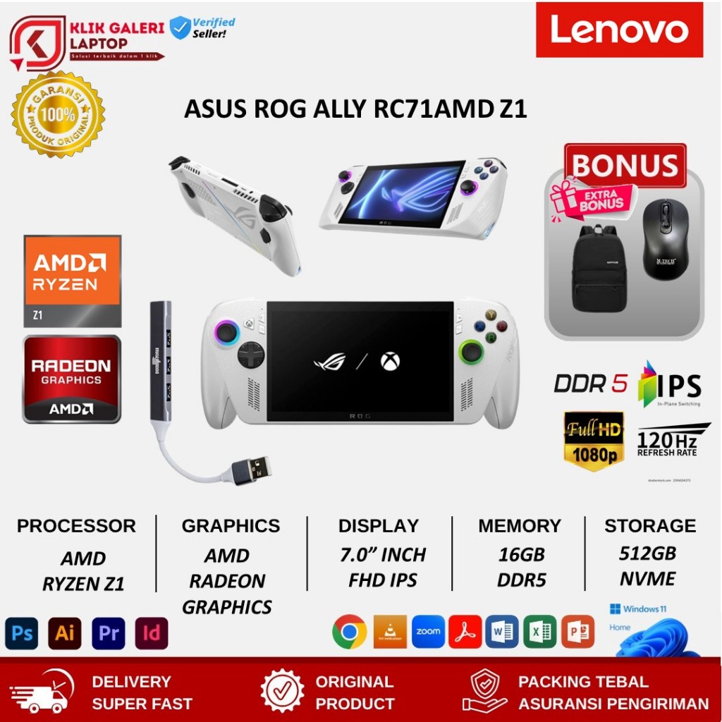 Jual Asus ROG Ally Terlengkap & Harga Terbaru Juli 2026 | Shopee Indonesia
