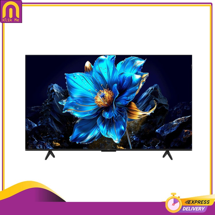 TCL 55T61C TV 55 INCH GOOGLE TV 4K UHD 55-T61C 55 T61C T61C LED QLED 61C