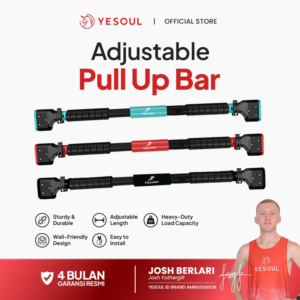 Yesoul Pull Up Bar Chin Up Alat Olahraga