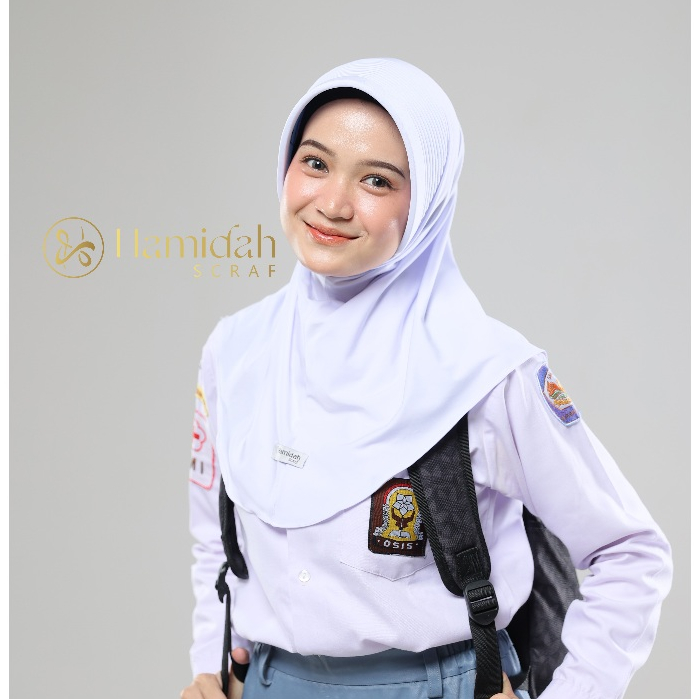 Hamidah - Zhiva Bergo Pad Tebal Size S Ketebalan Pad 6mm Hamidah