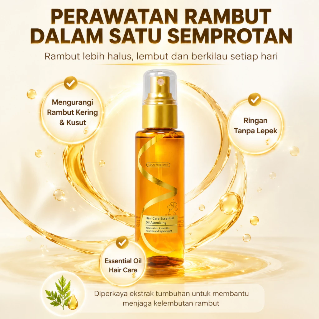 Solusi Vitamin Hair Oil Spray