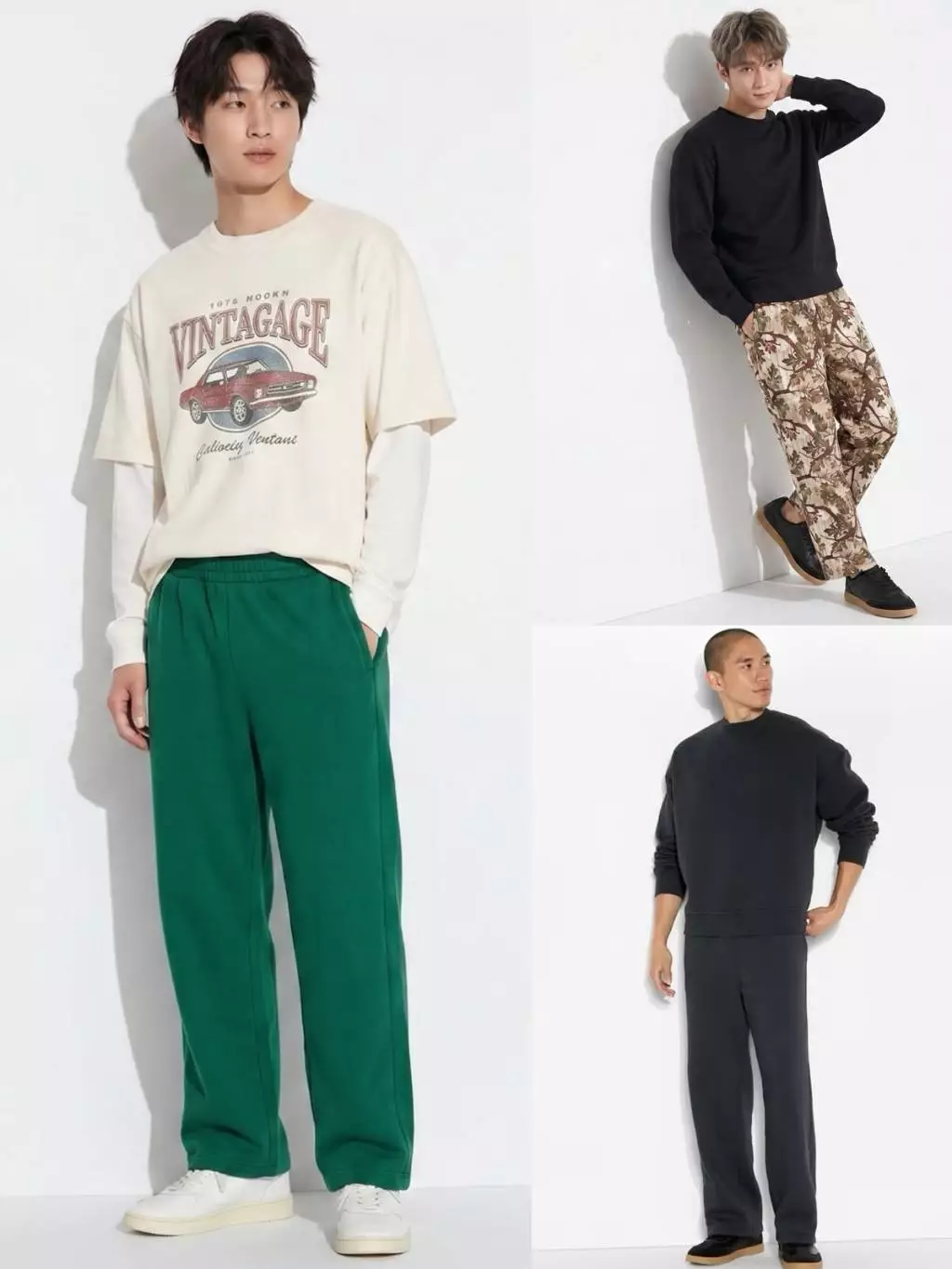 Celana Panjang Pria ORG Men's Sweatpants Loose Fit Mid Rise Drawstring - 2666