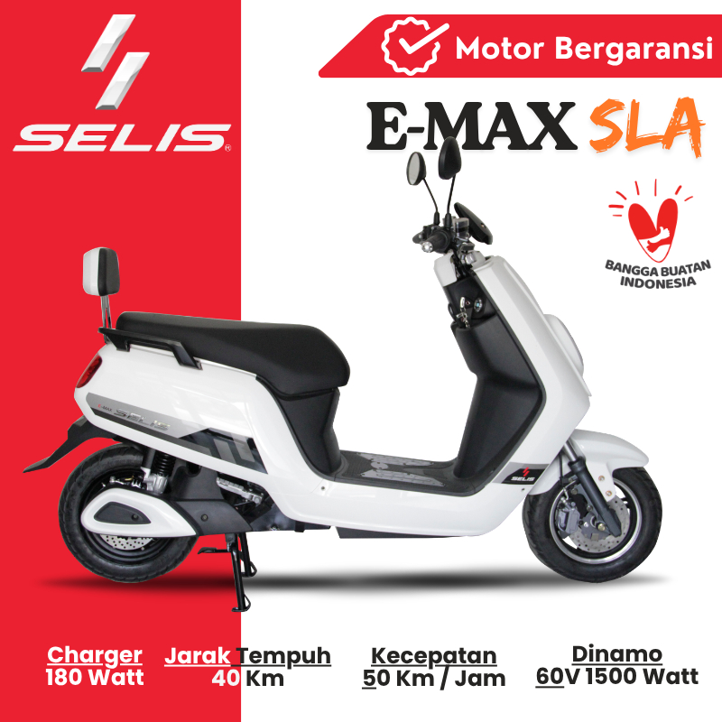 SELIS - Motor listrik tipe eMax Battery SLA - Off The Road