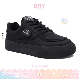Sepatu DNY Sneakers Cewek Terbaru Pink Coklat Abu Hitam Muddy Size 36-45 Casual Wanita Trendy Kekinian SP-335
