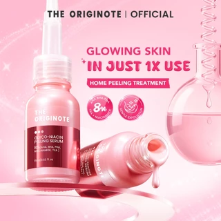 [READY STOCK] The Originote Glyco-Niacin Peeling Serum 15 ml - Mencerahkan, Mengangkat Sel Kulit Mati, Memudarkan Noda Hitam | Eksfoliasi Lembut dengan AHA, BHA, PHA, Niacinamide, TXA