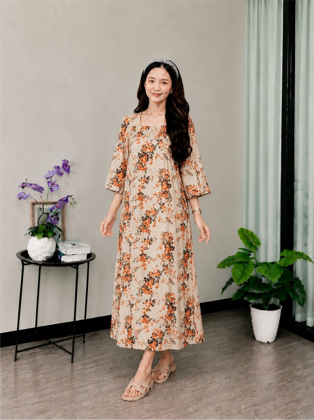 Daster Fuji Jumbo LD 120 - Daster Rumahan Wanita Rumah Fashion Homewear foto 6