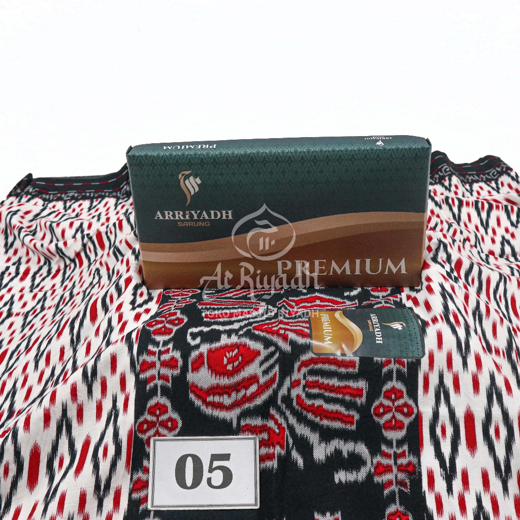 ARRIYADH Sarung Premium GOYOR Bahan Rayon Viscose Lembut Elegan Kekinian Motif Kawung