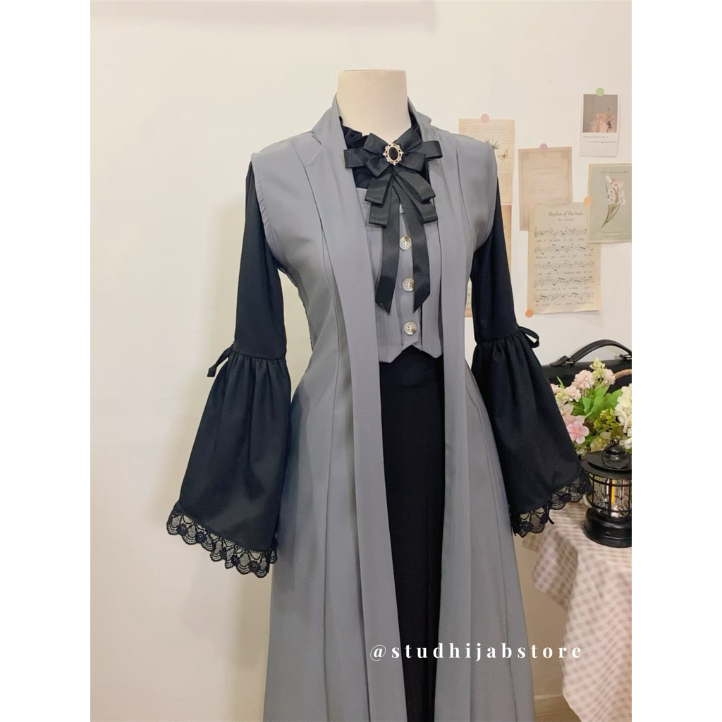 Jual Cleva Long Outer Rompi Vest Ouji Fashion Medieval Chronicles ...