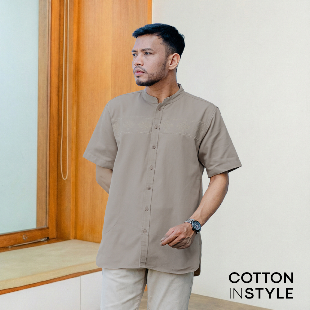 Cotton Instyle - Kalandra Kamila Sarimbit Lebaran Family Set Dress Tunik Wanita - foto 5