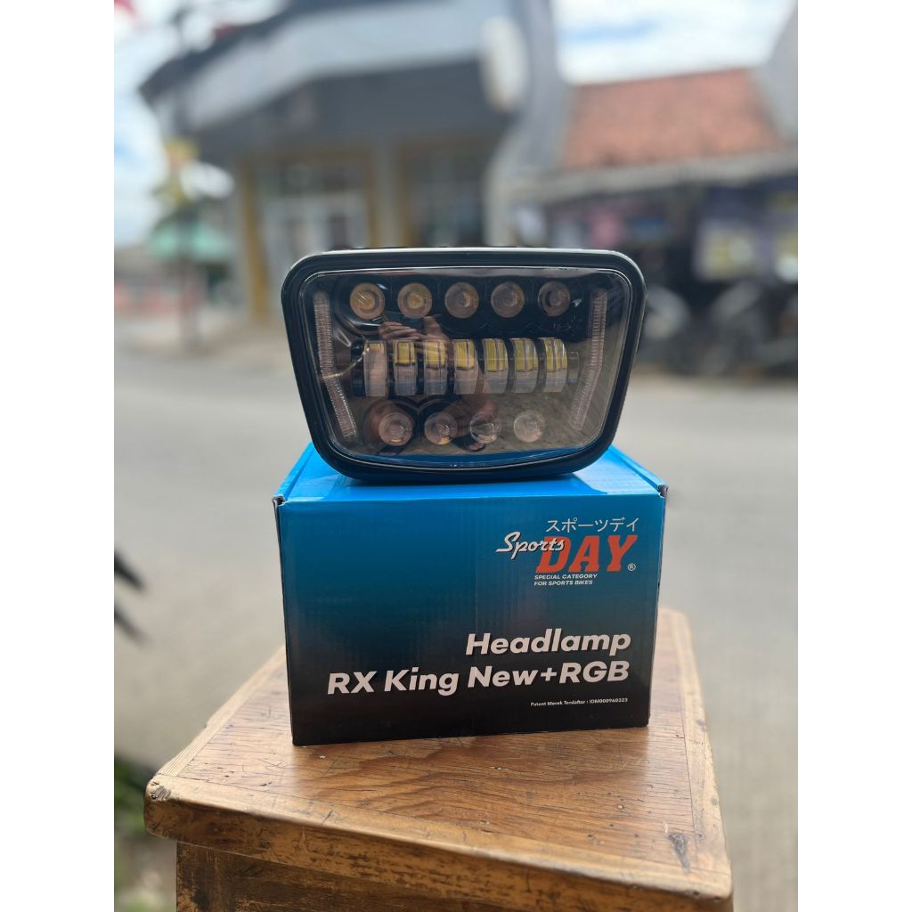 Jual Lampu Depan Daymaker Lampu RX King Daymaker Kotak Set Batok Merk ...