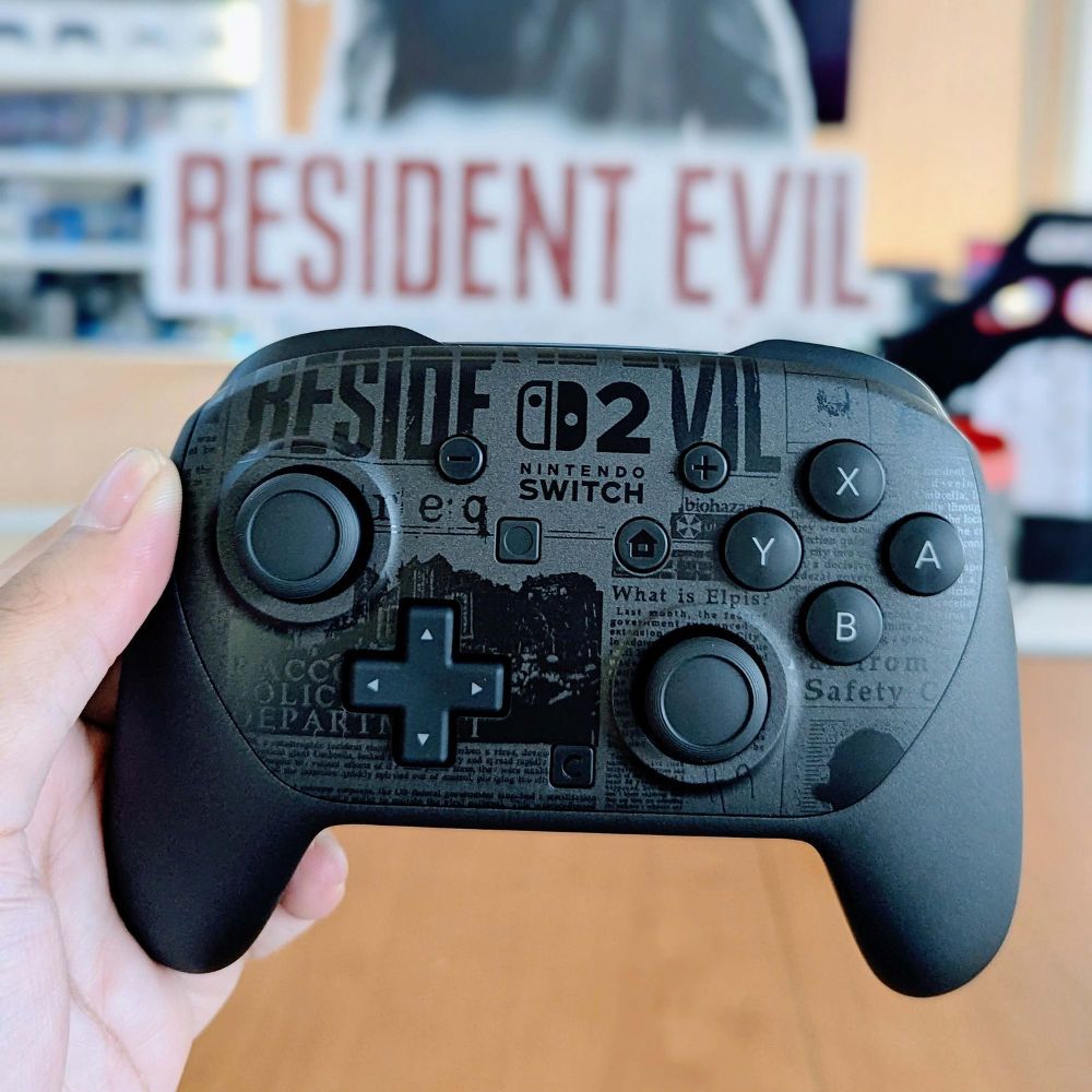 Jual SW2 Nintendo Switch 2 Pro Controller Resident Evil Requiem Edition ...