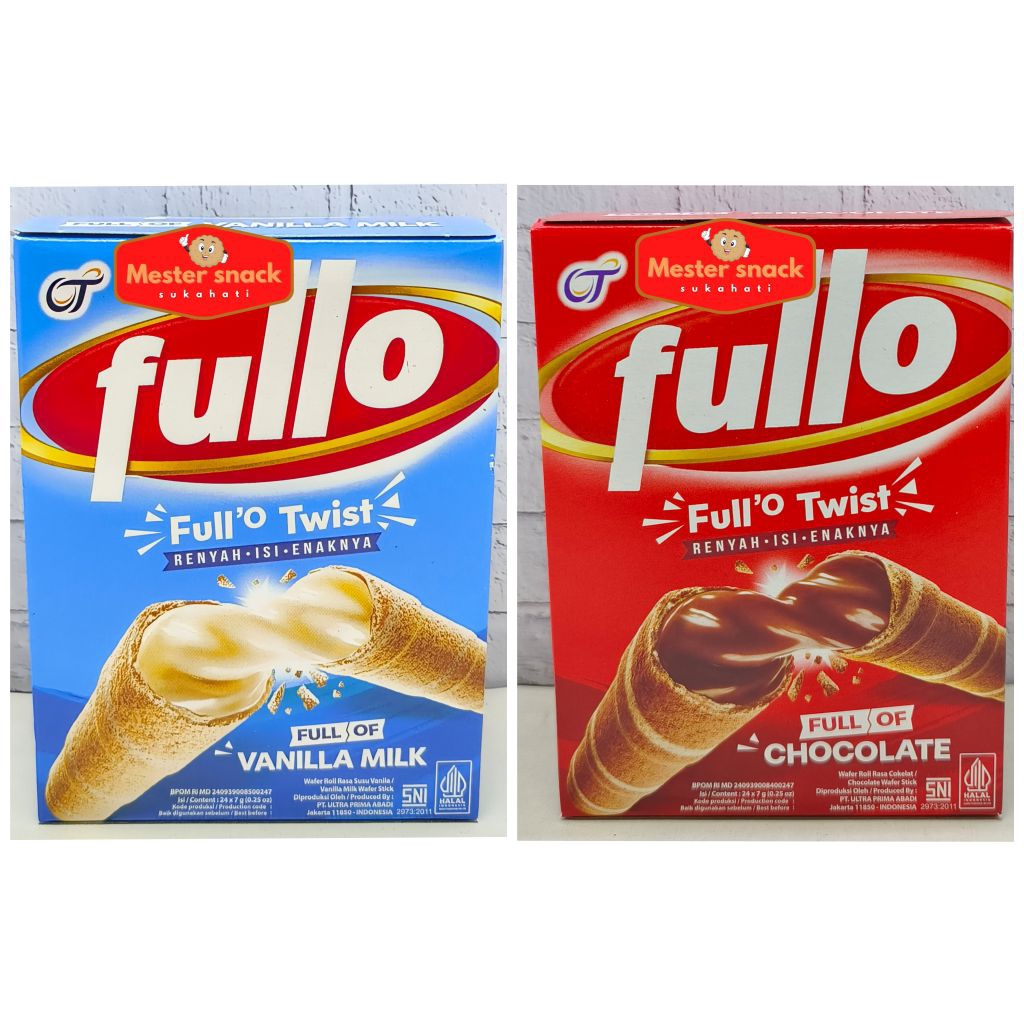 Jual Fullo | Wafer Stick Fullo | Fullo Cokleat | Fullo Vanilla | Shopee ...