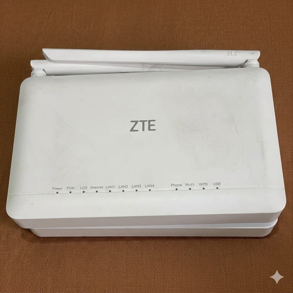 Jual Router ZTE ZXHN F670 6 antena premium GPON ONT Modem router ...