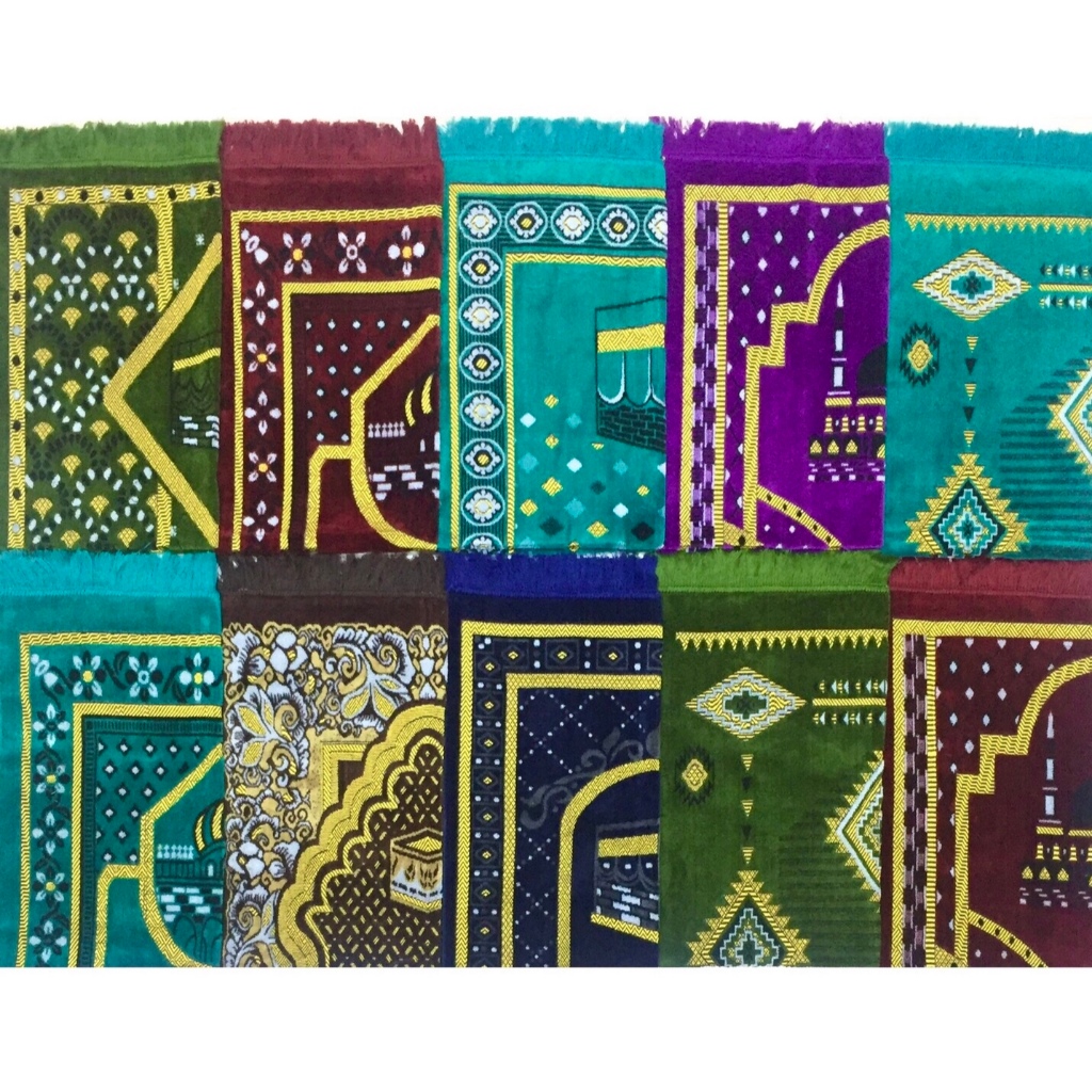 Grosir 10pc - Sajadah Turkey Timbul Besar