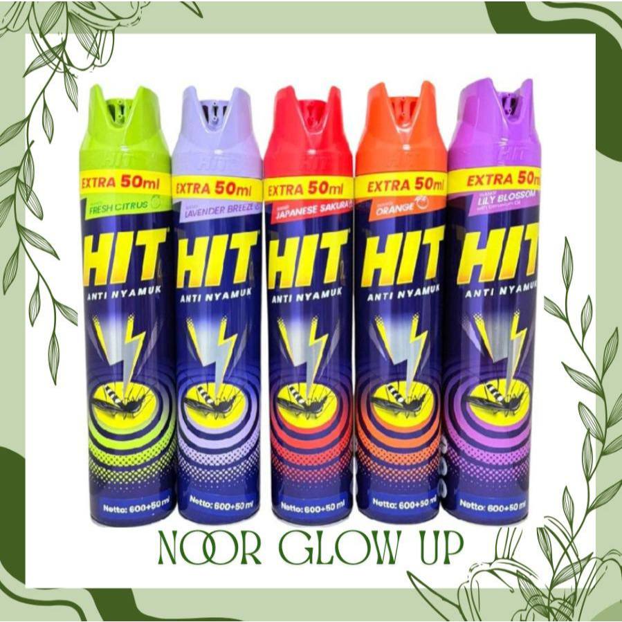 Jual HIT Aerosol 600 ml Extra 50ml | 150 ml Obat Nyamuk Semprot Ampuh ...