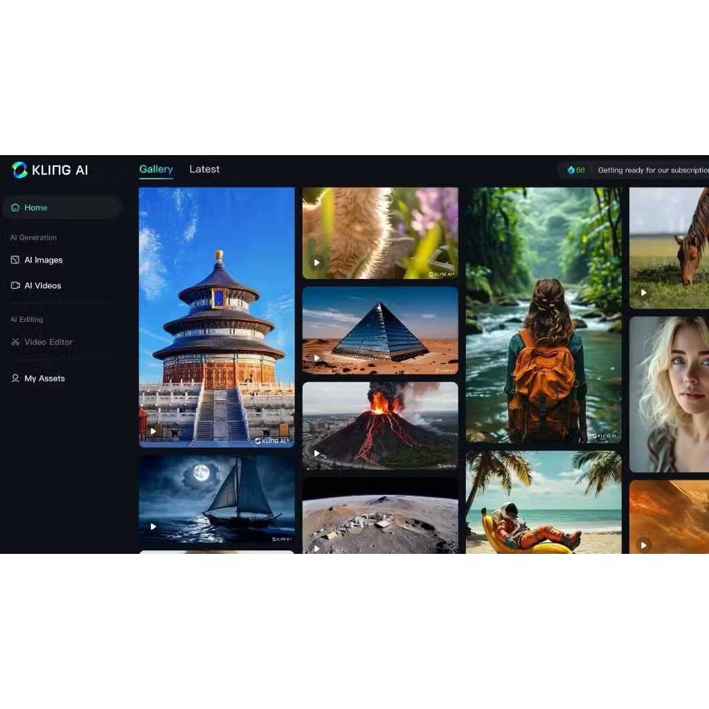 Jual KLING AI PRO STANDART AI CREATIVE PRIVATE ACCOUNT | Shopee Indonesia