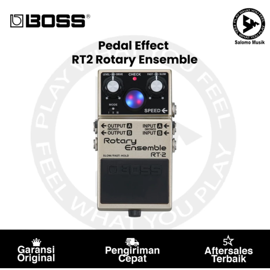 Jual Pedal Effect Boss RT2 Rotary Ensemble | Shopee Indonesia