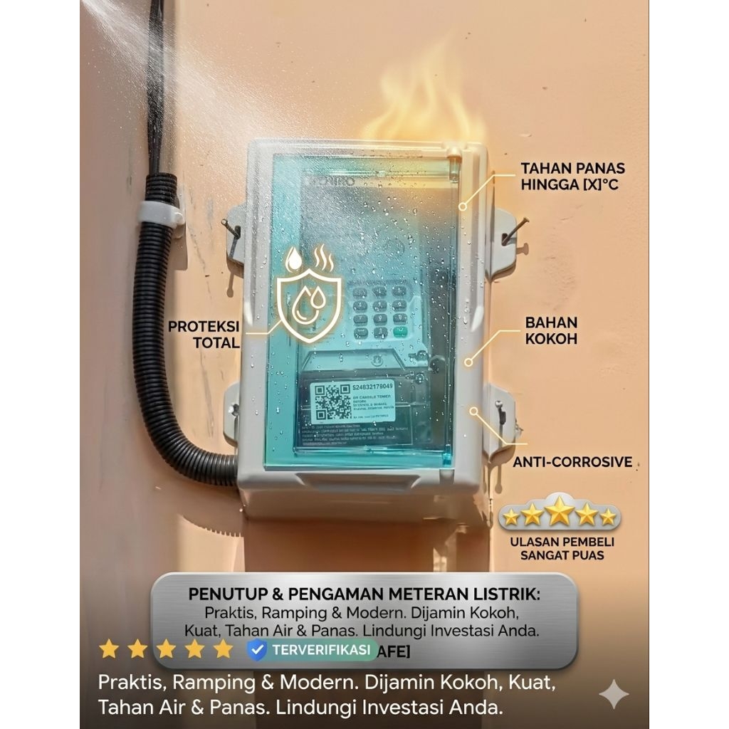 Jual BOX KWH METERAN LISTRIK TOKEN PELINDUNG BOX PLN TOKEN LISTRIK ...