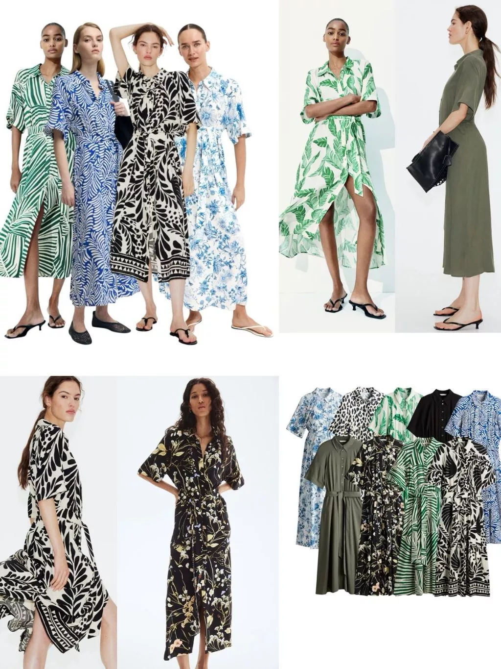 Dress Midi Wanita Cantik & Elegan  Women's Shirt Dress - HM-9999