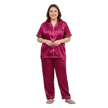 Baju Tidur Piyama Jumbo Ld 130 5Xl Piyama Satin Velvet