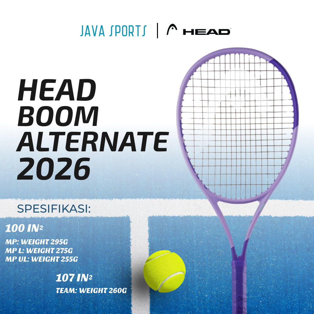 Jual Raket Tenis Head Boom Alternate 2026 MP | MP L | MP UL | TEAM