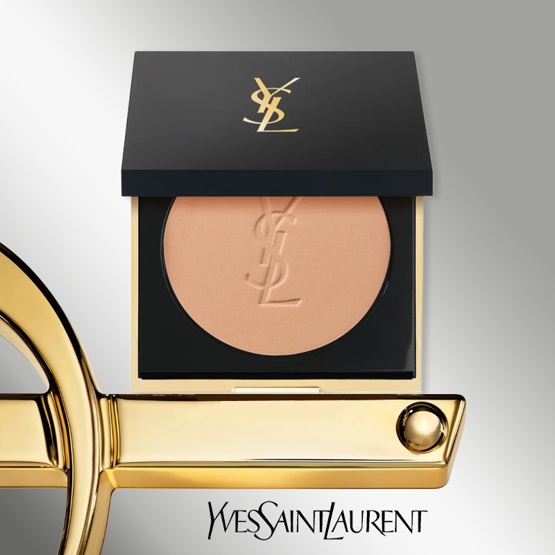 Jual YSL All Hours Setting Powder Compact Full Size 8.5g B10/B20 Bedak ...