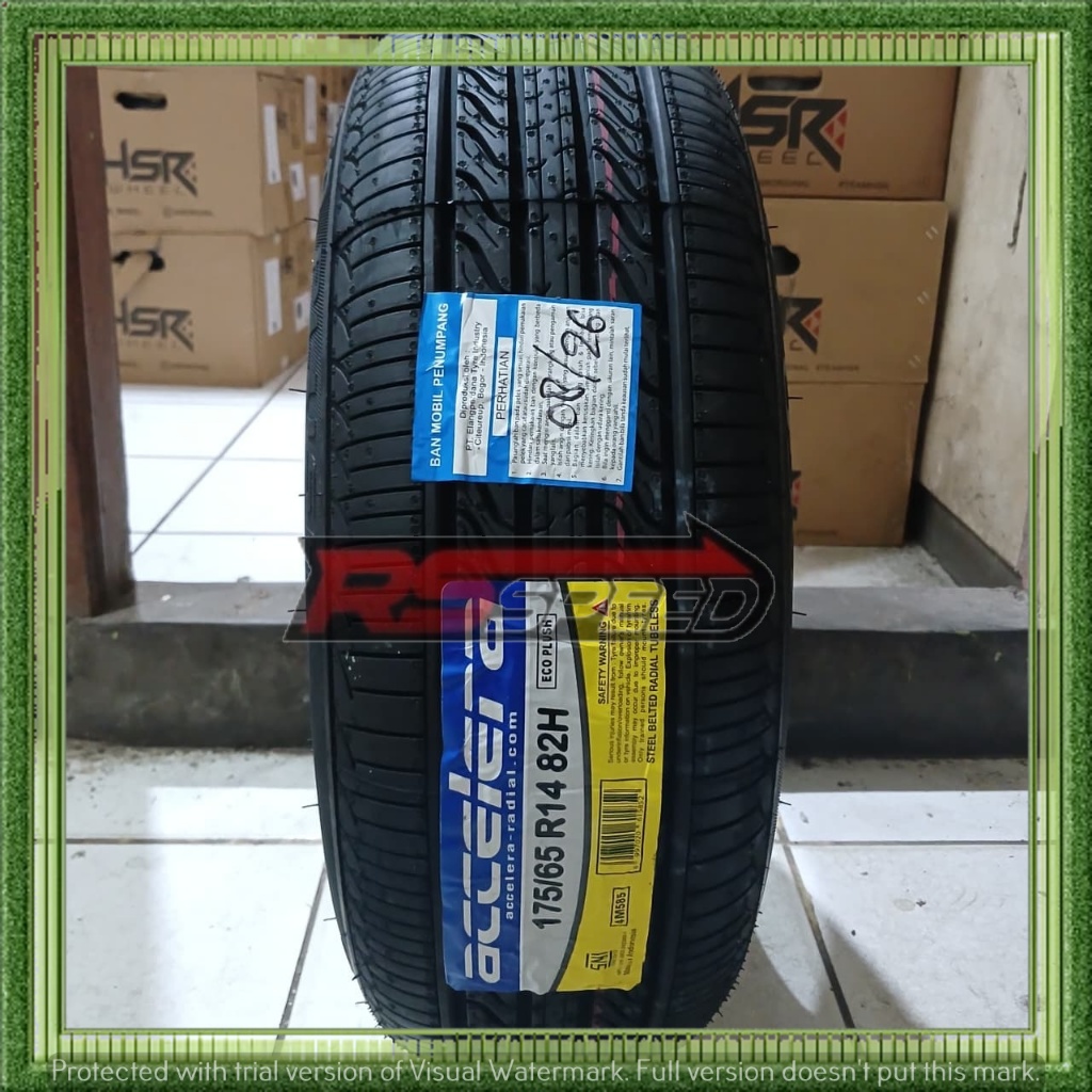 Jual BAN MOBIL STANDAR RING 14 UKURAN 175/65 R14 MERK ACCELERA ECO ...