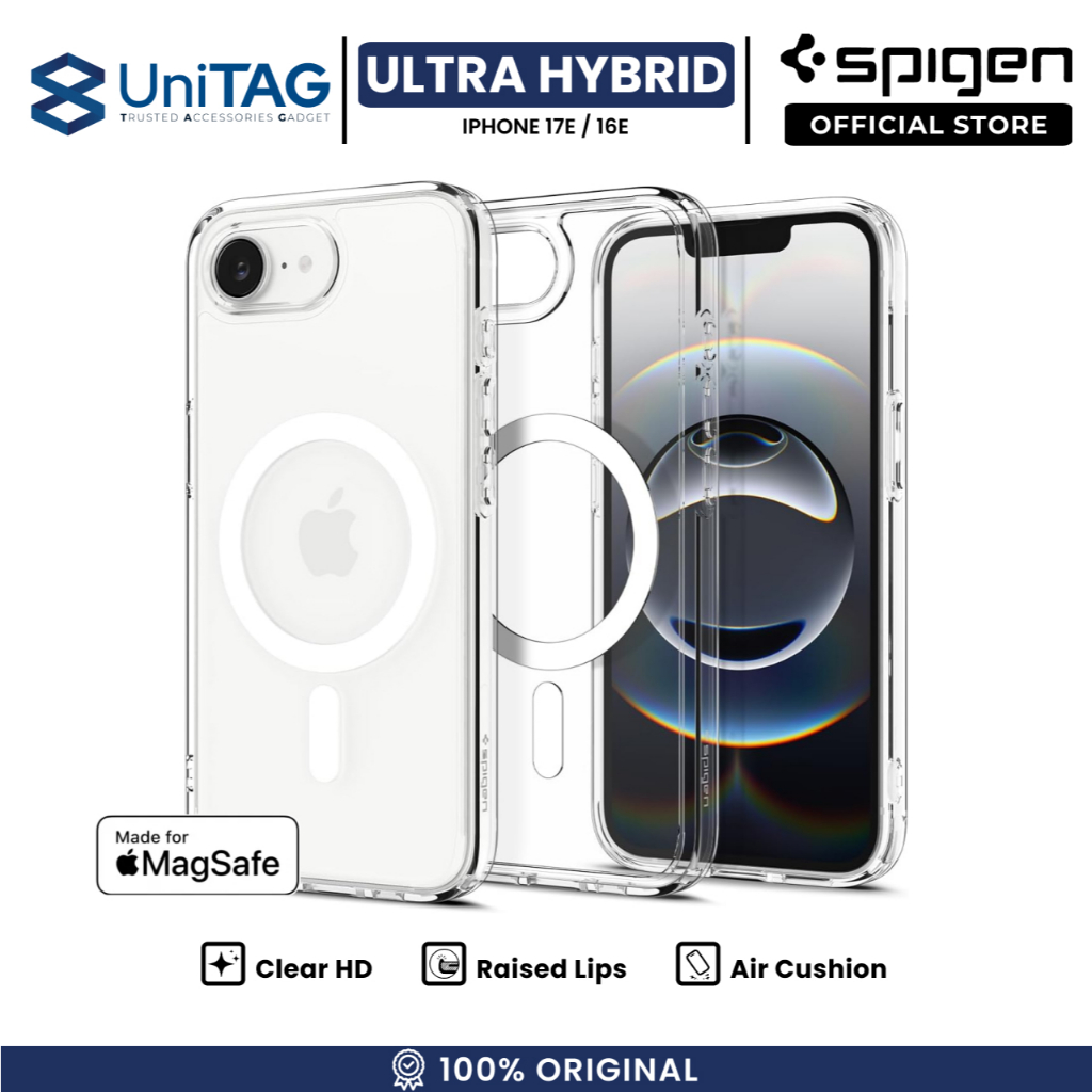 Jual SPIGEN Case for iPhone 17e 16e Ultra Hybrid MagFit Classic Slim ...