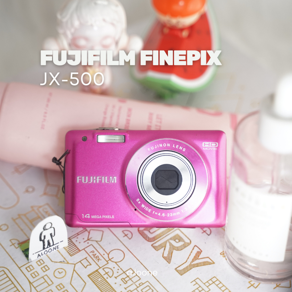 Jual FUJIFILM FINEPIX JX500 PINK EDITION — DIGICAM SLIM COLORFUL