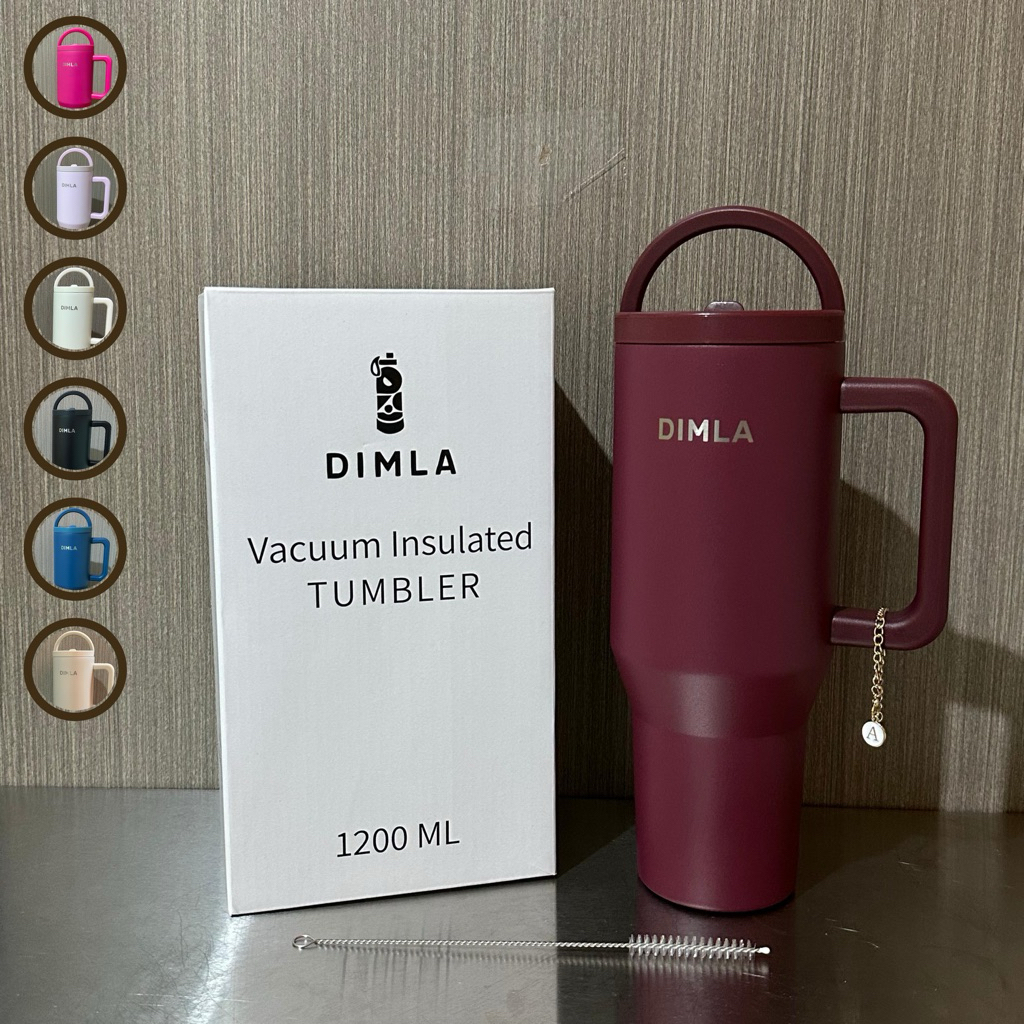 Jual DIMLA Tumbler Gojug 1200ml Vacuum Insulated Double Wall. FoodGrade ...
