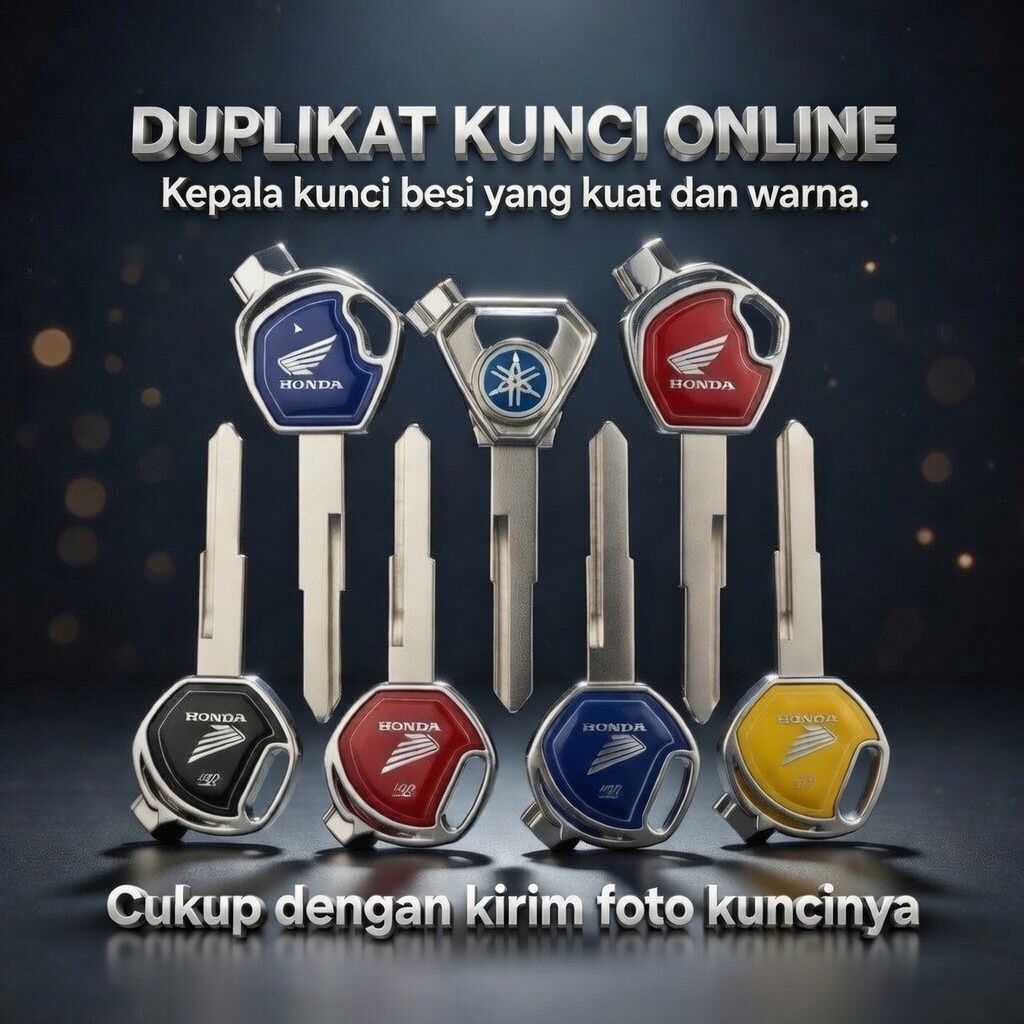 Jual duplikat kunci online pakai foto untuk kunci kepala besi yang kuat ...