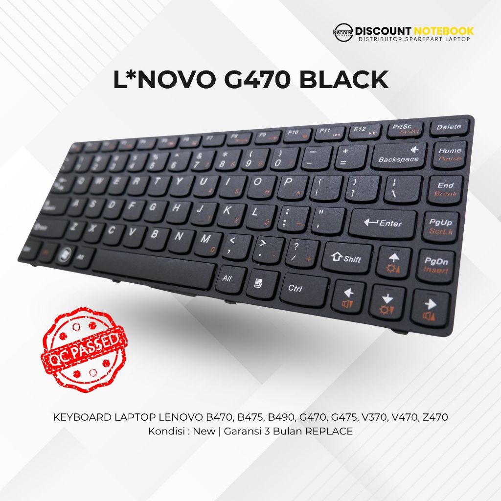 Jual KEYBOARD LAPTOP LEN B470, B475, B490, G470, G475, V370, V470, Z470 ...